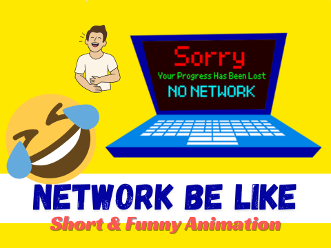 Network Be Like #trending #animations