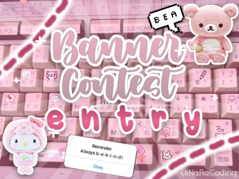 banner contest ᘏ⑅ᘏ entry!