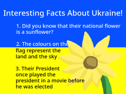 3 interesting facts about Ukraine!