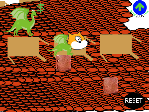 Dragon eats