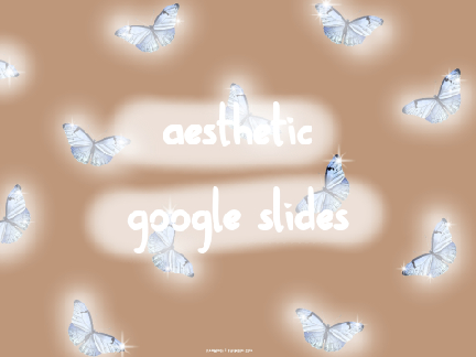 ☁ aesthetic google slides ☁ 