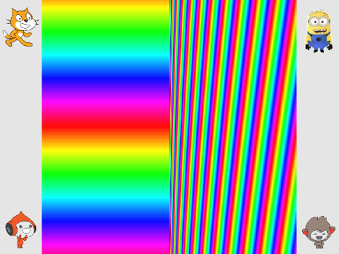 1 Line Challenge rainbow cylinder!
