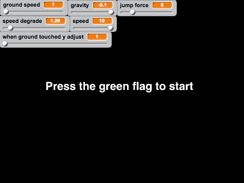 gravity example - Happy Jumper