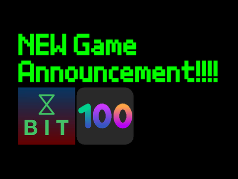 NEW GAME ANNOUNCEMENT