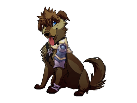 dog image I recolored