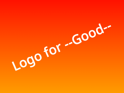 Logo for --Good-- || Entry #art