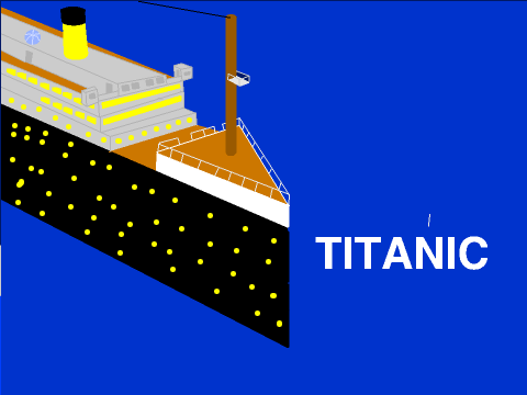 Titanic (Funnel Falling)