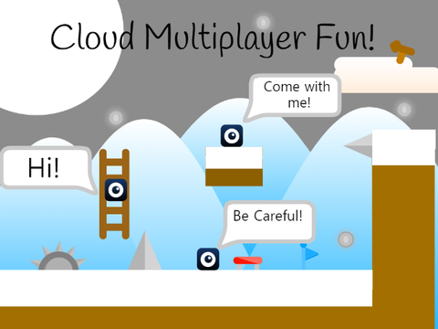 A Snowy Day-Fun Cloud Platformer v0.23