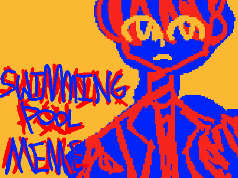 SWIMMING POOL (BRIGHT COLORS)