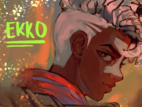EKKO | speedpaint | Arcane fan art