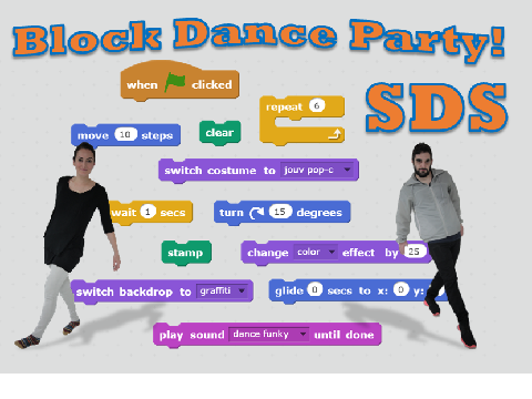 Block Dance Party Thumbnail Idea!