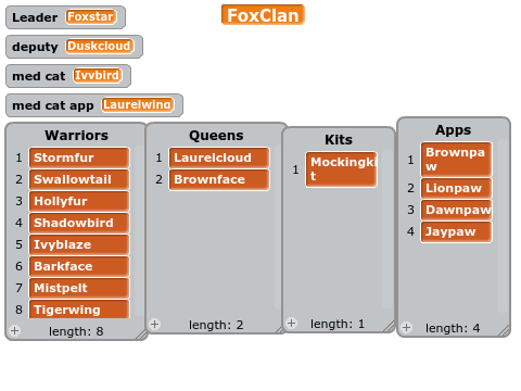 Warriors Clan Generator 2.0