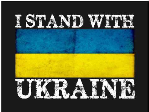I stand with Ukraine.