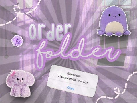 ✉ order folder ~