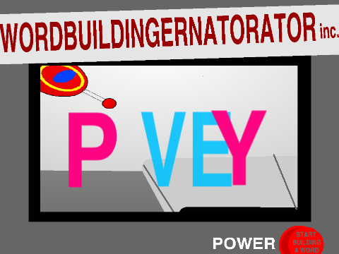 WORDBUILDINGERNATORATOR