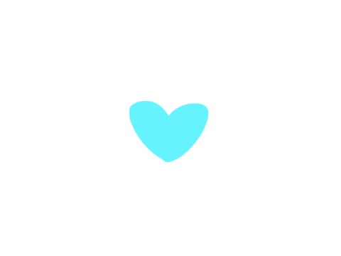Colorful Beating heart