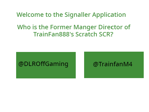 Signalling Application 