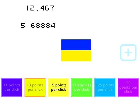 Ukraine clicker #games #clicker #help Ukraine