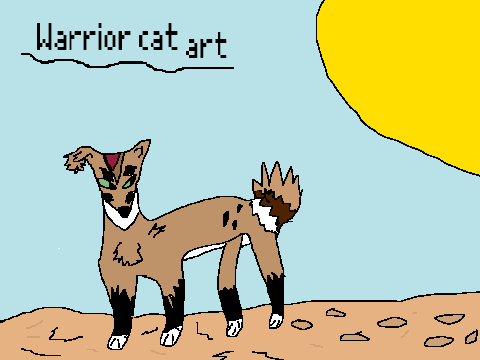 Warrior cat art
