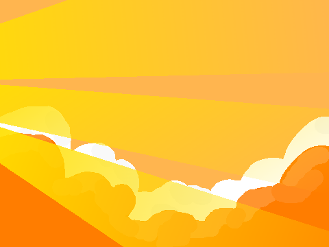 Clouds // Made with Vector