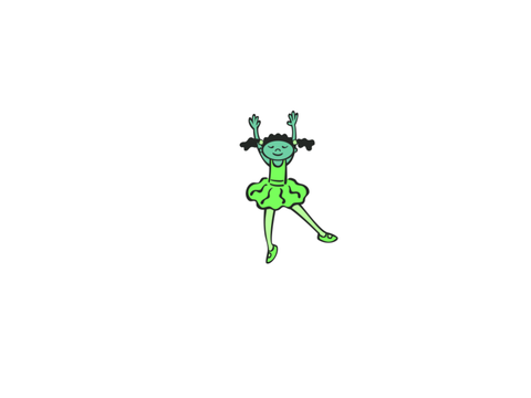Rainbow Ballerina