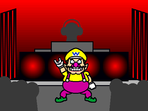 Wario can dance