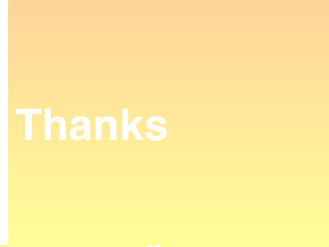 Thanks Speakvisually!