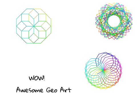 Awesome Geo Art feat. thewing553
