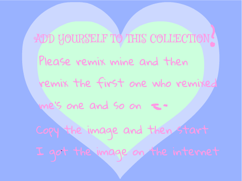 ADD YOURSELF TO MY COLLECTION 