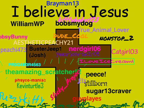 Sign Your Username if you love Jesus remix remix