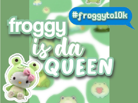 ♔ froggy is da queen