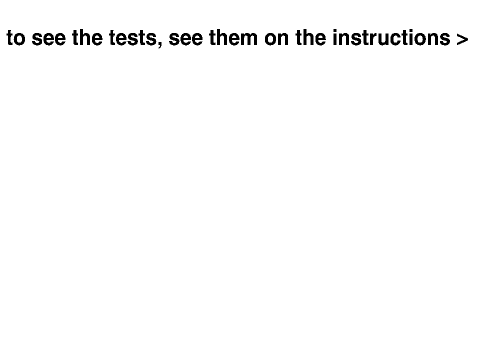 ctrl + f tests