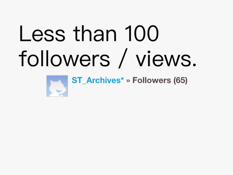 the Scratch Team account with < 100 followers.