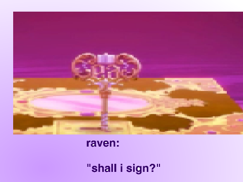 sign to see if raven should sign 