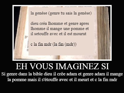 VOUS IMAGINER??????????