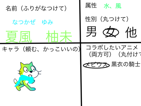 メビウス＆架空決戦（黒衣の騎士）コラボシート！ remix