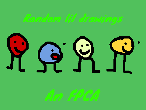 Random lil drawings | FPCA