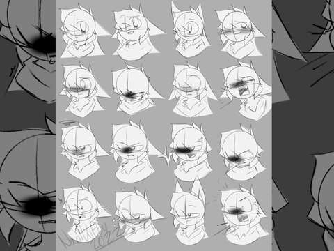 Expression Redraws - Art