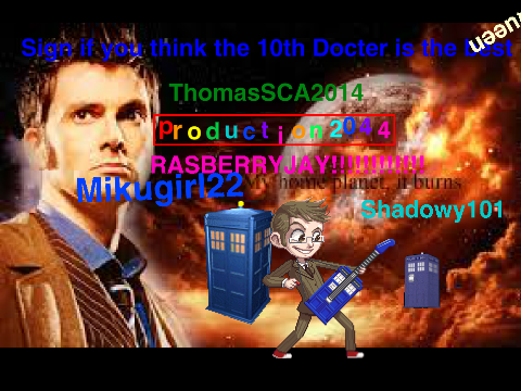 Sign if the 10th Docter is the best!!!! remix remix remix remix remix-2 remix