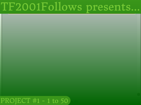 #1 - 1 to 50