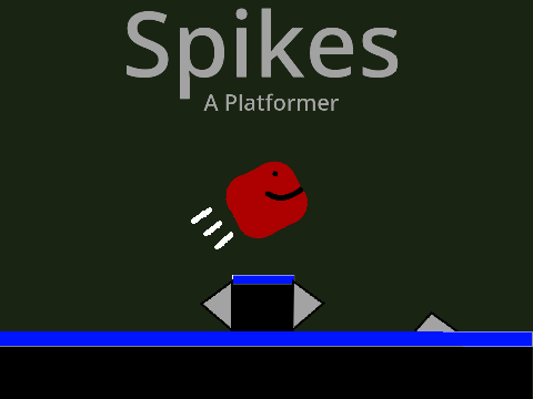 Spikes - A Platformer - entry for A7kiwi