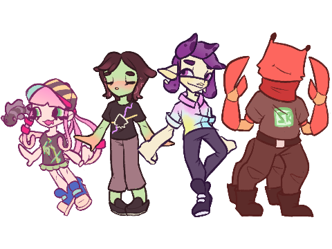 ABXY designs (also Leo becomes choccy milk)