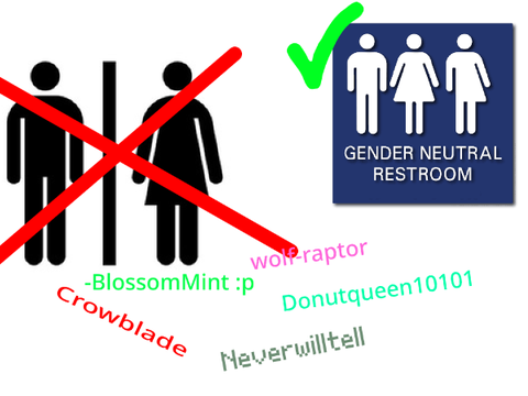 WE NEED NON-BINARY BATHROOMS!!! REMIX!! remix remix remix remix