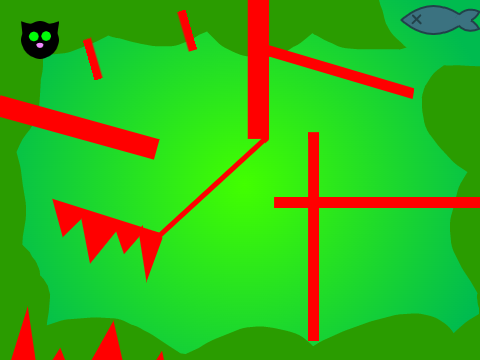 Laser-Ravaged Backyard