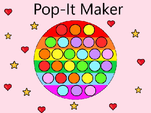 Decorate and pop-it