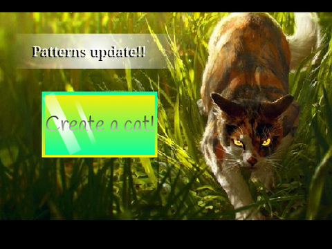 Warriors: Create a cat! ~BETA~ 0.55.5 <BETTER PATTERNS: TORTISHELL (wip)>