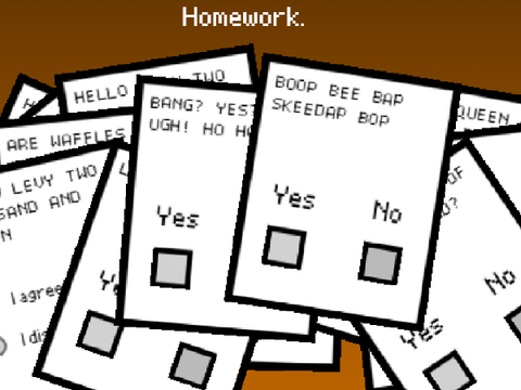 Homework.