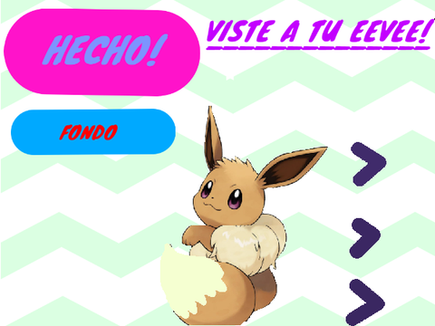 Viste a tu Eevee Español