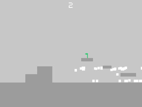 AI learning to play platformer