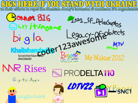 SIGN HERE IF YOU STAND WITH UKRAINE [17]